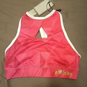NWT High Neck Chestee Sports Bra